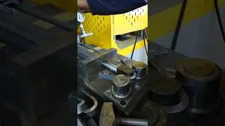 MECHANICAL BENDING TEST IN METALLURGICAL TESTING LABORATORY WITH A 40MM BEND FORMER AS PER ISO/ASME