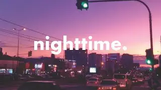 Nighttime Neon Vibes // Synthwave Chill Mix, Vaporwave Study Music
