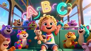 Beep Beep Bus Adventure 🚌 | Fun Travel Song for Kids | Sing Along Ride