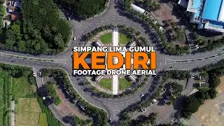 🔴 SIMPANG LIMA KEDIRI - DRONE FOOTAGE