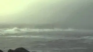 Longships Lighthouse Storm 08.02/2014