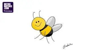 How to Draw Honey Bee