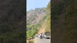 It's hard to imagine how a road was cut through these mountains | View of Thamarassery Pass