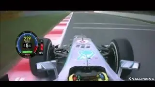 F1 2013 Spain Nico Rosberg Onboard Pole Lap