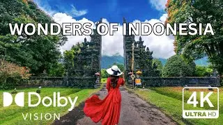 Best Wonders of Indonesia | Paradise Journey | Incredible places in Indonesia | 4K