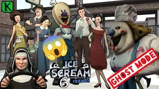 Ice Scream 6 New Update Ghost Mode Full Gameplay