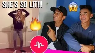 BEST DANCER ON MUSICAL.LY?!?! // Liddlenique Musical.ly Compilation (REACTION)