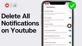 How To Delete All Notifications on Youtube [ONLY Way!]