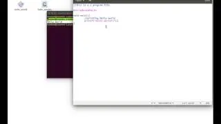 How to compile and run C program in Ubuntu terminal