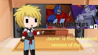 RWBY reacts to Transformers geewun redone