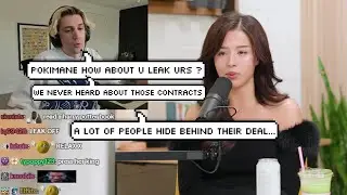 xQc Challenges Pokimane to Leak her 