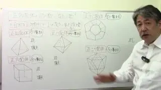 【算数空間図形】3⃣9⃣正多面体の辺の数・頂点の数