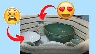Pottery glaze kiln unloading 7- mostly disaster