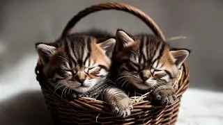 LIVE 🐱 Sleeping Kitten Relaxing Deeply with Calm Piano Tunes for Sweet Dreams 🐾 | Season 2