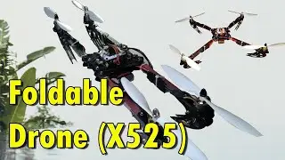 Tutorial merakit foldable drone x525 - Part 1