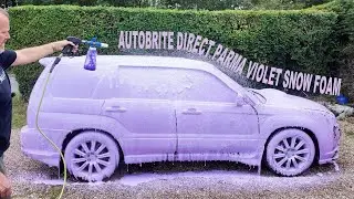 Autobrite direct parma violet snow foam and karcher shampoo tested
