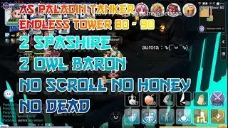 Paladin Tank Endless Tower 80 - 90 Spashire and Owl Baron - Ragnarok Mobile