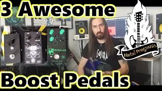 3 top quality boost pedals back to back! 33 Fortin, Airis Effects, Mud Killer Electric Eye Audio...