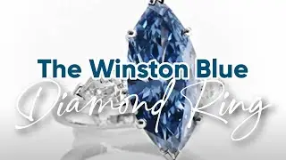 The Winston Blue Diamond Ring