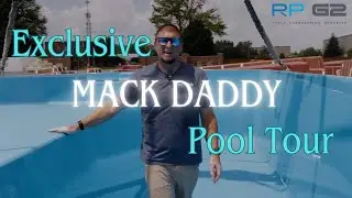 Rectangular Inground Fiberglass Pool | Mack Daddy Pool Tour | Thursday Pools