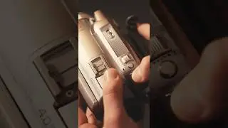 loading mini dv camcorder #minidv #camcorder #dadcam #nostalgia