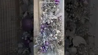 2023 Christmas Decoration~Purple Christmas Decoration Theme  #christmas #christamastree #usa