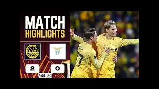 Bod&oslash;Glimt vs Lazio 2-0 Highlights  UEFA Europa League 2024-25