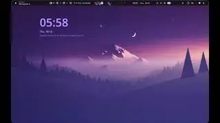 My custom Fedora + hyprland + Quickshell v2