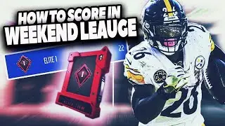 MADDEN 18 - HOW TO SCORE IN WEEKEND LEAGUE | UNSTOPPABLE OFFENSIVE SCHEME | MAKE TOP 100 EVERYTIME!!