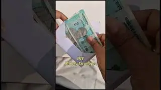 DIY Money Envelope | Super Easy | Paper Craft #ytshorts #diy #craft