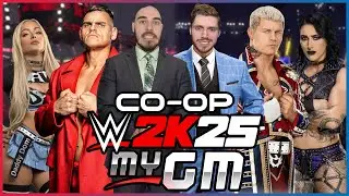 WWE 2K25 MyGM Playthrough - Season 2 Begins! 4-Way Multiplayer Versus Friends!