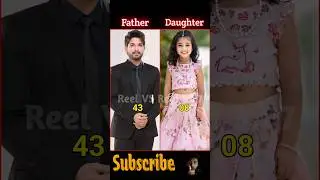 South actor father 😘 daughter age✨💗(Part-42) #shorts #southactors #actor #daughter #age #alluarjun