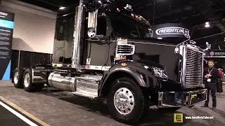2016 Freightliner 122SD Sleeper Tractor with DD16 530hp Engine - Exterior and Cabin Walkaround
