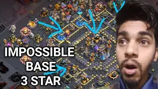 IMPOSSIBLE max base 3 star th18 clash of clans