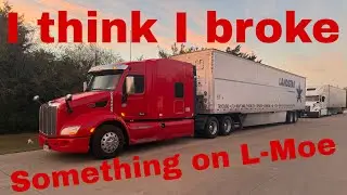 2nd dry van load with L-Moe and I have to take him back to the shop🤦🏾&zwj;♂️🤦🏾&zwj;♂️🤦🏾&zwj;♂️\otr with Fadell