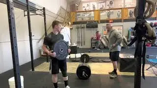 Cayden Reilly 2022 Crossfit Quarterfinals Event #4