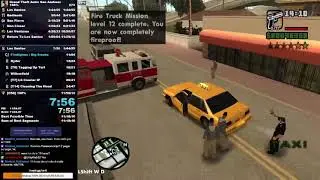 GTA San Andreas Speedrun - 100% in 11:35:30