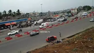 Adjamé : Le Nouveau Parking des Gbakas en Préparation. ( état du chantier )