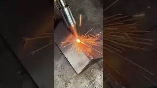 Mind-Blowing Fish Scale Welds with Handheld Laser Machine#shorts  #welding #welder #weld #laser