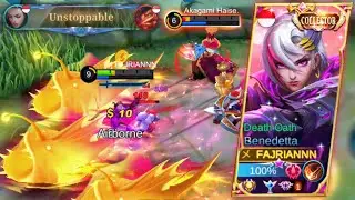 TOP GLOBAL BENEDETTA | BENEDETTA HIGH DAMAGE | BENEDETTA GAMEPLAY MOBILE LEGENDS