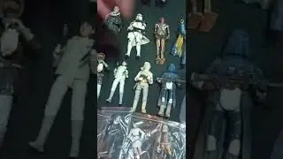 Star Wars figuras de Hasbro, Kenner antiguas, HotToys ,Sideshow etc, v&iacute;deo completo en el canal 📹