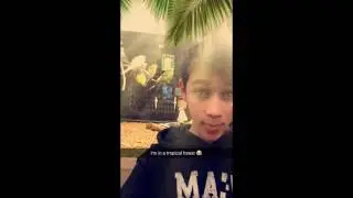 Brandon Rowland Snapchat Story 21-31 July 2016