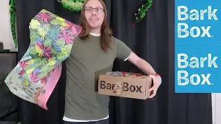 BarkBox June 2017 Unboxing Jurassic Edition Show and Tell