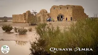 Qusayr 'Amra - Desert Castle, Jordan - UNESCO World Heritage Site - check these frescoes!