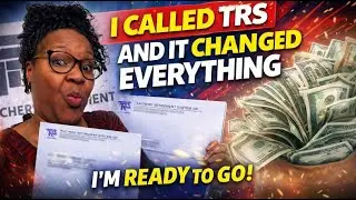 I called TRS! Teachers Need To Hear This Before It's Too Late