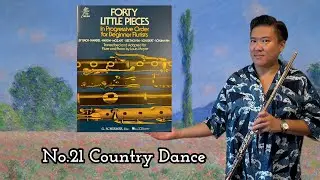Forty Little Pieces, No.21 Country Dance, 152 with Metronome by Mario So