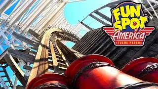 Mine Blower Front Seat On-Ride POV (4K) | Fun Spot America Kissimmee