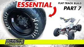 Flat Track Essentials (YFZ450 Flat Track Build - Part 7) | Behind The Enthusiast
