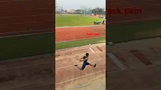 Triple jump All India University Games #olympicsport #triplejump