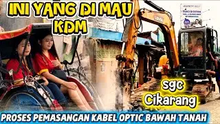INI YANG KDM MAU‼️ JADI CANTIK SELURUH JALAN PROVINSI KABEL AKAN DI TANAM BAWAH TANAH MULAI DARI SGC